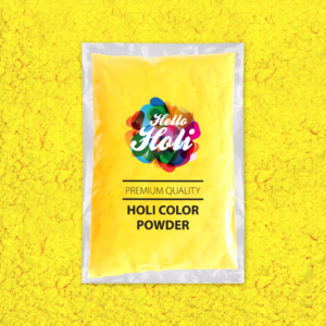 Hello Holi Yellow